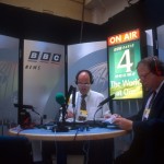 Nick Clarke and John Sergeant in 1995